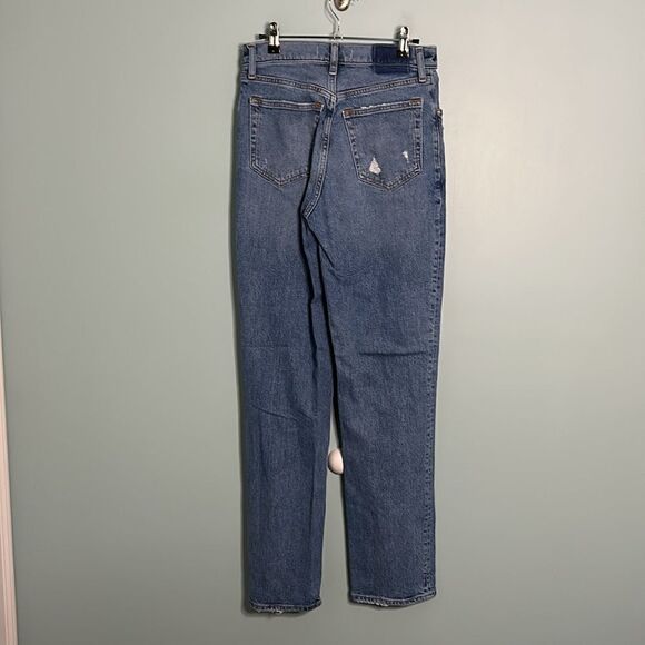 Abercrombie The 90s Straight Ultra High Rise LONG - Picture 6 of 9